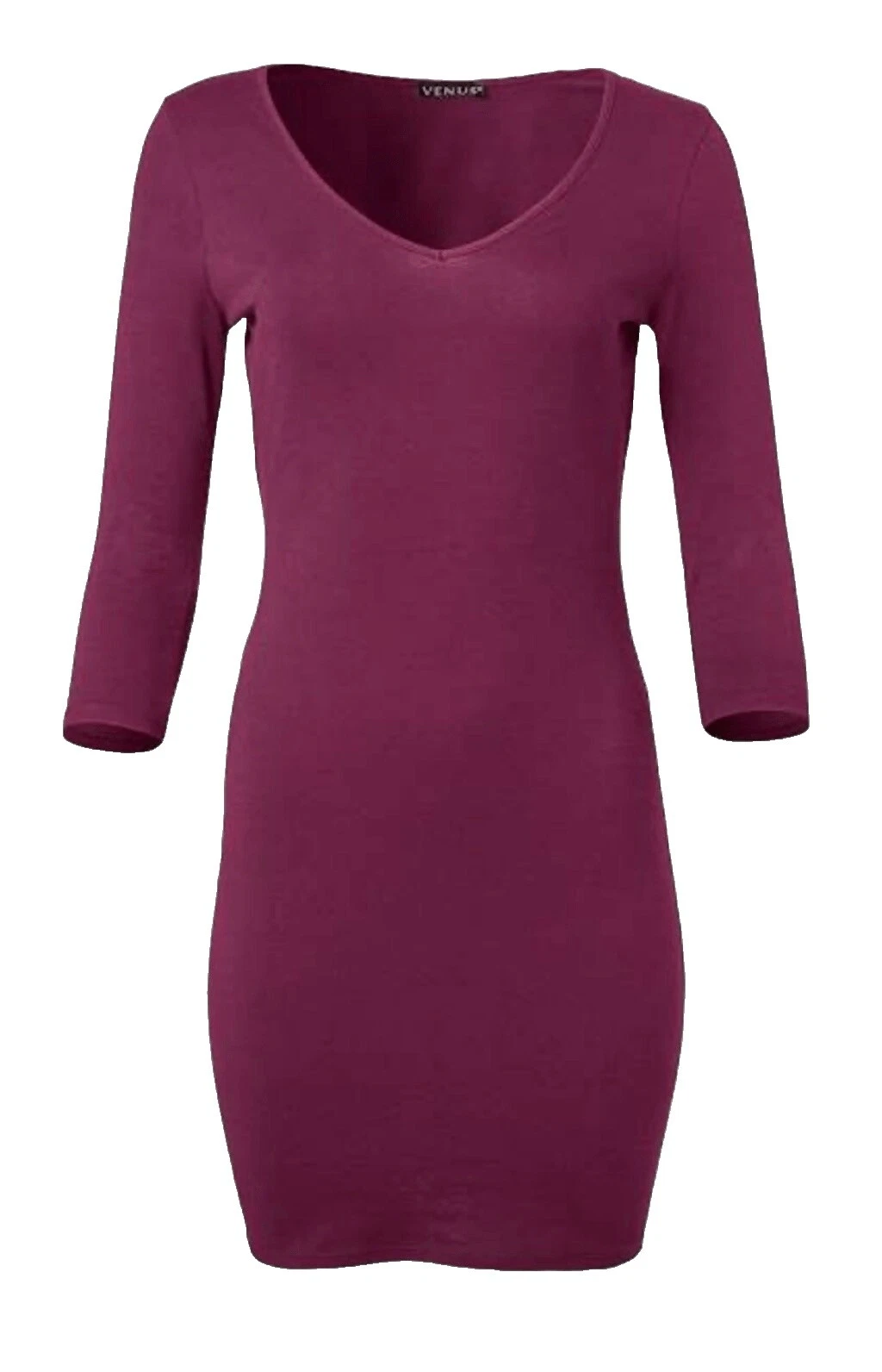 Vestidos sólido Venus para De mujer