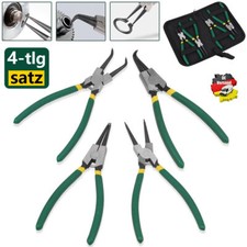 Sprengringzangen Set Sprengring Zange Sprengringzange Seegeringzangen 4-tlg Neu