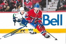 Mattias Norlinder  Signed 4x6 Photo Montreal Canadiens #1