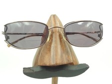 Vintage Tura 934 Bronze Metal Rectangular Eyeglasses Sunglasses Frames Italy