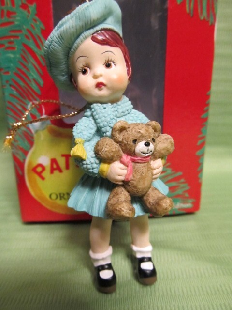 CHRISTMAS EFFANBEE 5" PATSY DOLL ORNAMENT MIB 1996