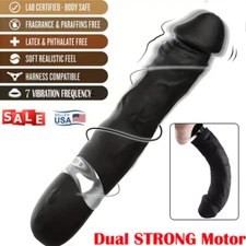 Rechargeable-Multispeed-Vibrator-G-Spot-Dildo-Rabbit-Women-Adult-Sex-Toy-Massage