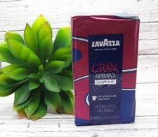 Lavazza Gran Riserva Filtro Ground Coffee Dark Roast 8oz Best before 30/10/2024