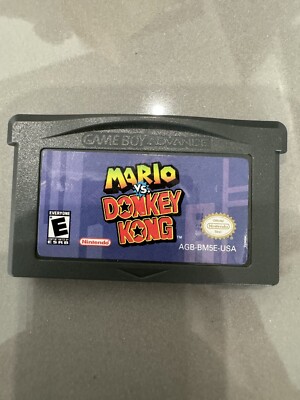 Mario vs Donkey Kong Nintendo Game Boy Advance *Authentic
