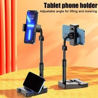 Phone Desk Holder Stand 360° Adjustable Desktop Table Mount For Mobile Tablet