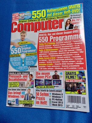 PC Zeitung Zeitschrift Computer Bild 01/2015, Ohne Beilage, ohne DVD.