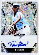 2020 Leaf Flash Tink Hence Silver Auto RC Prospect Rookie Card #BA-TH1