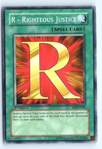 Yugioh Misfortune * 1st Edition * EOJ-EN037 * Enemy Of Justice * Konami |  eBay