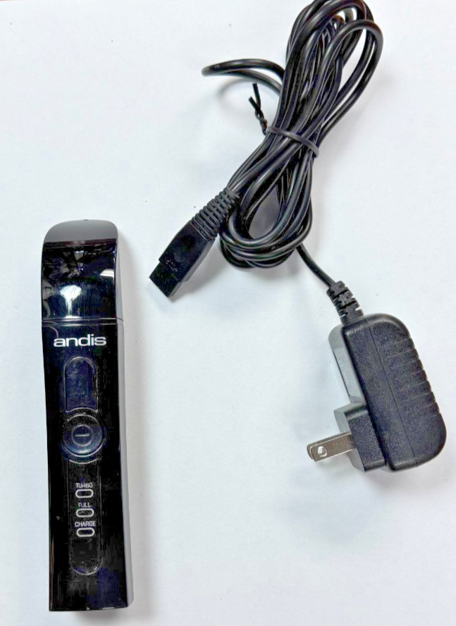 Andis Cord/Cordless Professional Nail Grinder-2 Speed Black Quiet Safety Trimmer
