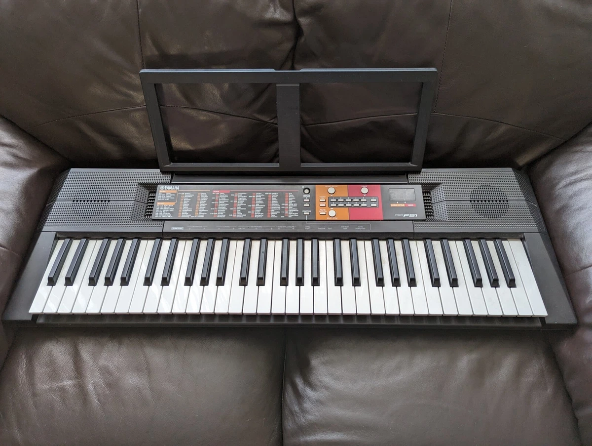 Yamaha PSR F51 digital keyboard Keyboard stand eBay
