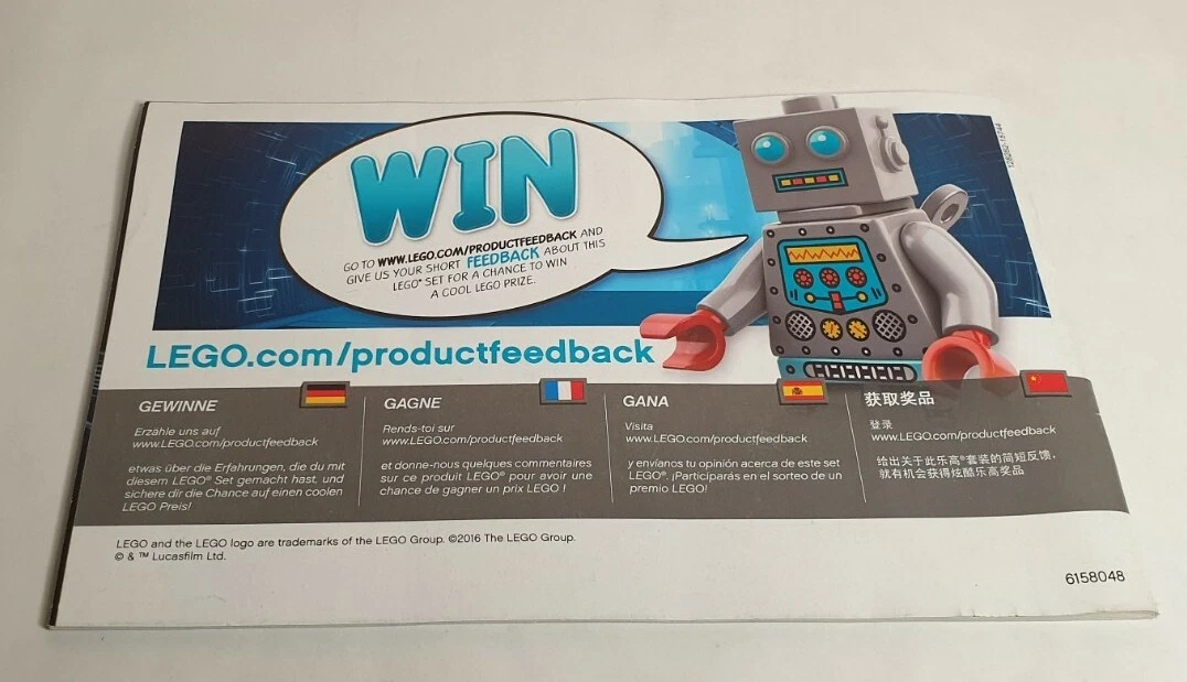 Lego hotsell 75137 instructions