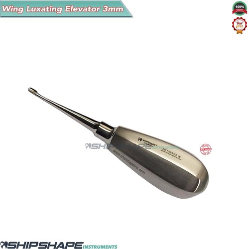 Dental Wing Elevators 3mm Surgical Tooth Luxating Veterinary Molar Extraction CE - Picture 4 of 8