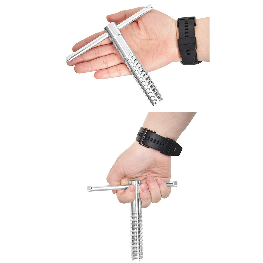 ∞ Ice Fishing Drill Screw Winter Tent Pegs Metal Fixed Winter Fishing
