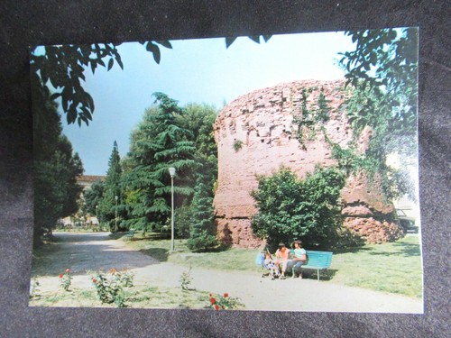 VINTAGE '70S RUSSIAN CASTLE TOWER POSTCARD RAVENNA POSTCARD RARE  - Picture 1 of 2