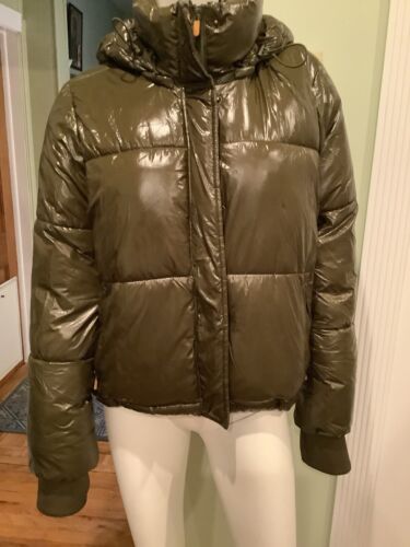 Gap Gapfit Upcycled Cropped Midweight Puffer Jacke