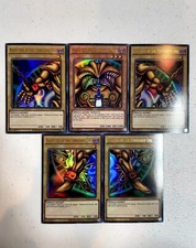 YUGIOH exodia the forbidden one complete set ultra rare S028 FULL EXODIA SET