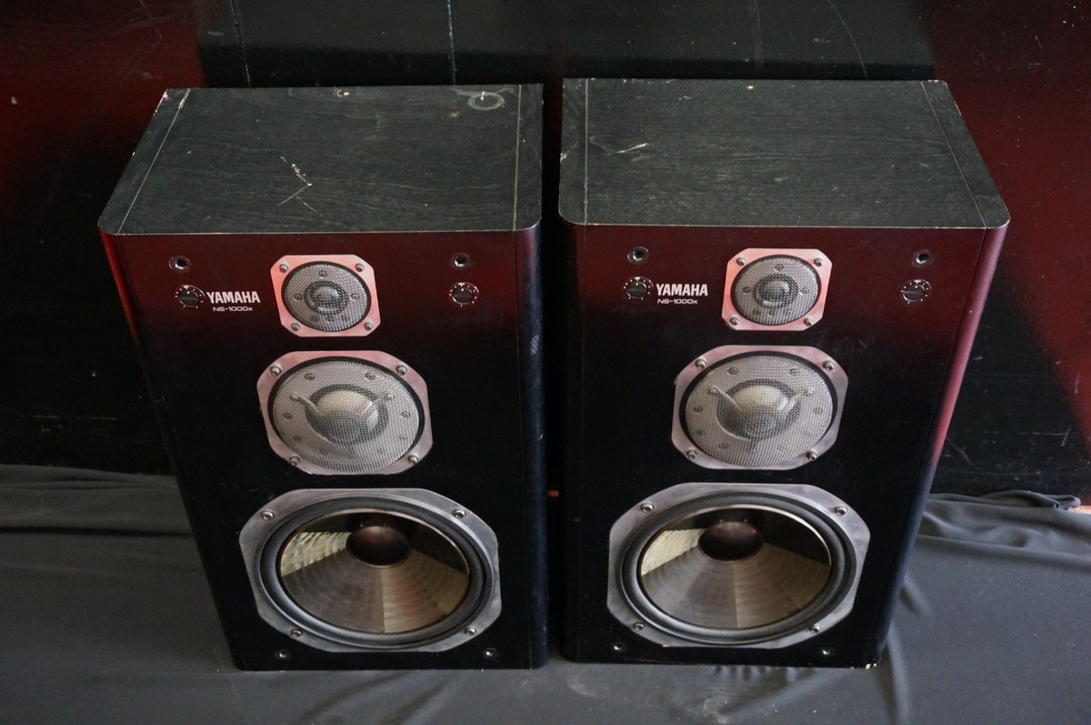 Yamaha NS-1000x Rare Vintage Monitor Speaker Set With Grilles | eBay