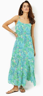 (取寄) リリー ピュリッツァー レディース テレサ マキシ ドレス Lilly Pulitzer women Teresa Maxi Dress Multi Plumes In Bloom s-l400.jpg