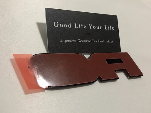 Honda FIT JAZZ " RS " RED EMBLEM Badge 75731-T5B-003 Genuine OEM JDM NEW Japan - Picture 9 of 16