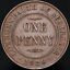 miniatuur 1 - 1928 | Australia George V One Penny | Bronze | Coins | KM Coins