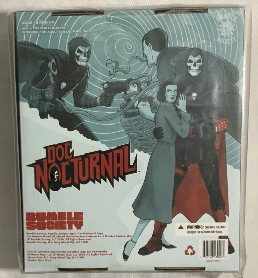 Mezco One:12 Doc Nocturnal: The Monster That Hunts Monsters - Edición Deluxe (V2) Foto 2 de 4