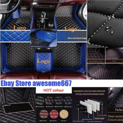 For Buick All Models Car Floor Mats Custom Auto Carpets Cargo Liners Waterproof