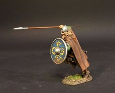 JOHN JENKINS VIKINGS SAXONS VIK-23B VIKING WARRIOR CHARGING WITH SPEAR