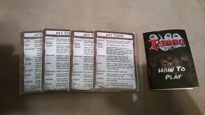 New Player Key Term Cards The Binding of Isaac Four Souls Requiem