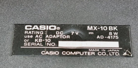 Vintage Casio MSX MX-10 Personal Computer With Box
