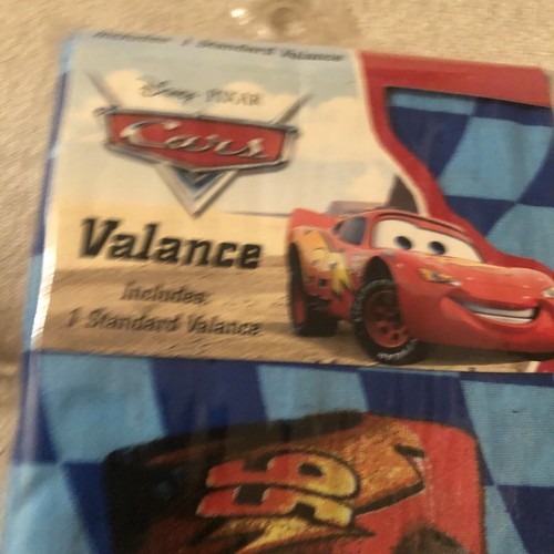 Disney Pixar CARS one Standard Valance NIP - Picture 4 of 4
