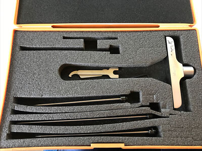 MITUTOYO DEPTH MICROMETER    0-4''  0.001 GRADS