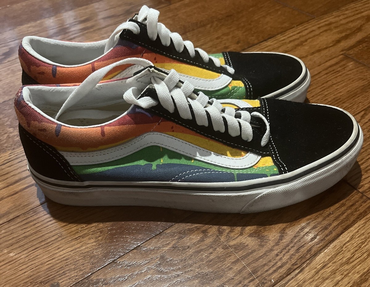 (NEW) Vans Pride Collection Love is Love Shoes Men VANS Pride Edition LGBTQ Print High Top NO BOX Men main image 4