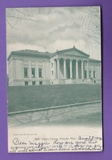 MASSACHUSETTS PUBLIC LIBRARY HOLYOKE VINTAGE ...