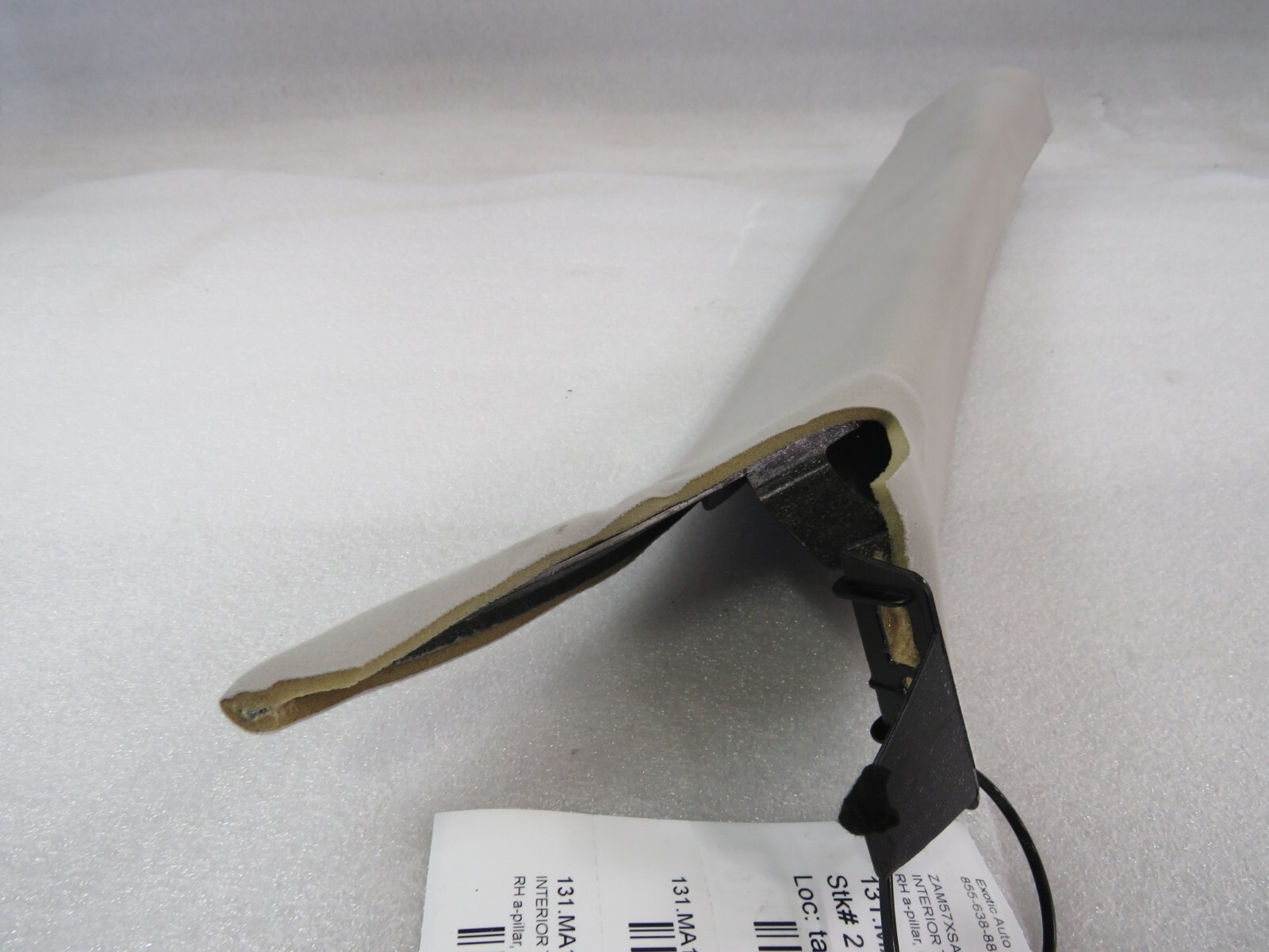Maserati Ghibli, RH, Right, A-Pillar Trim Panel, Used, P/N 670071225