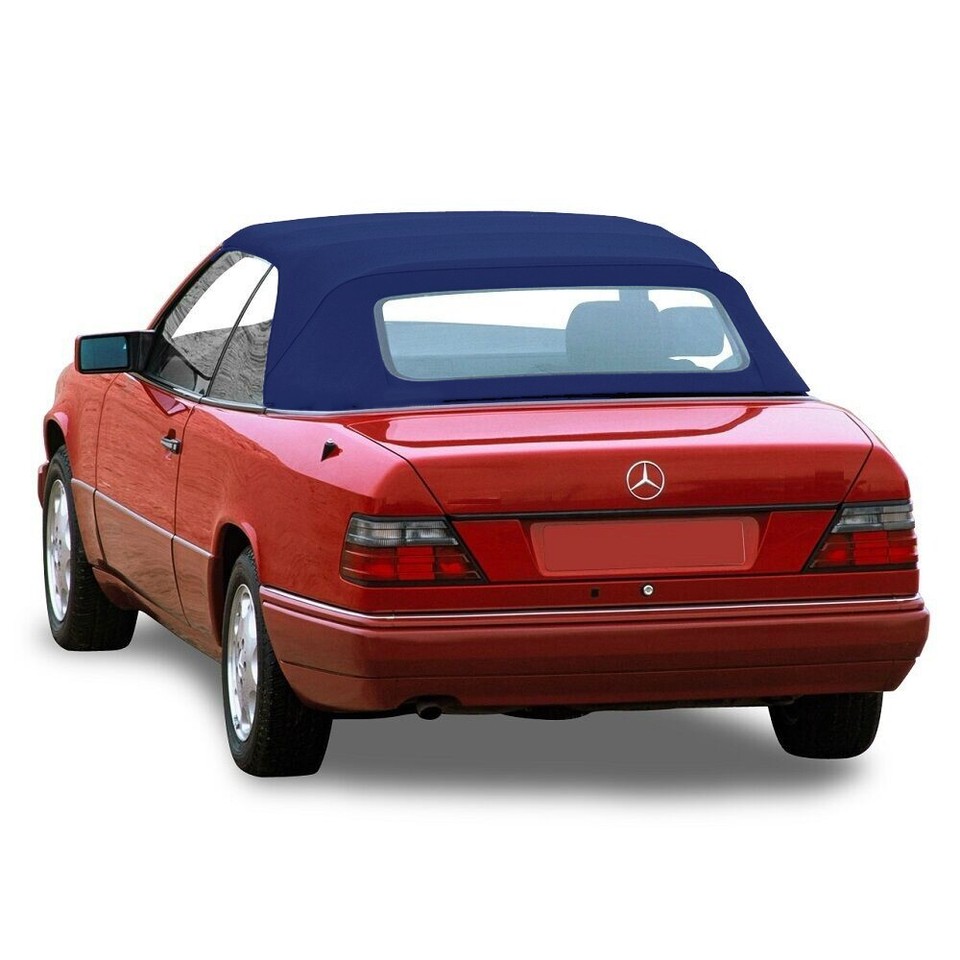 W124 Red Convertible Fits Mercedes W124 E320 300CE 1992-1995 Convertible Top Blue Canvas ...