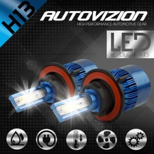AUTOVIZION 488W CREE H13 9008 Hi/Lo beams LED headlight Kit 48800LM 6000K bulbs