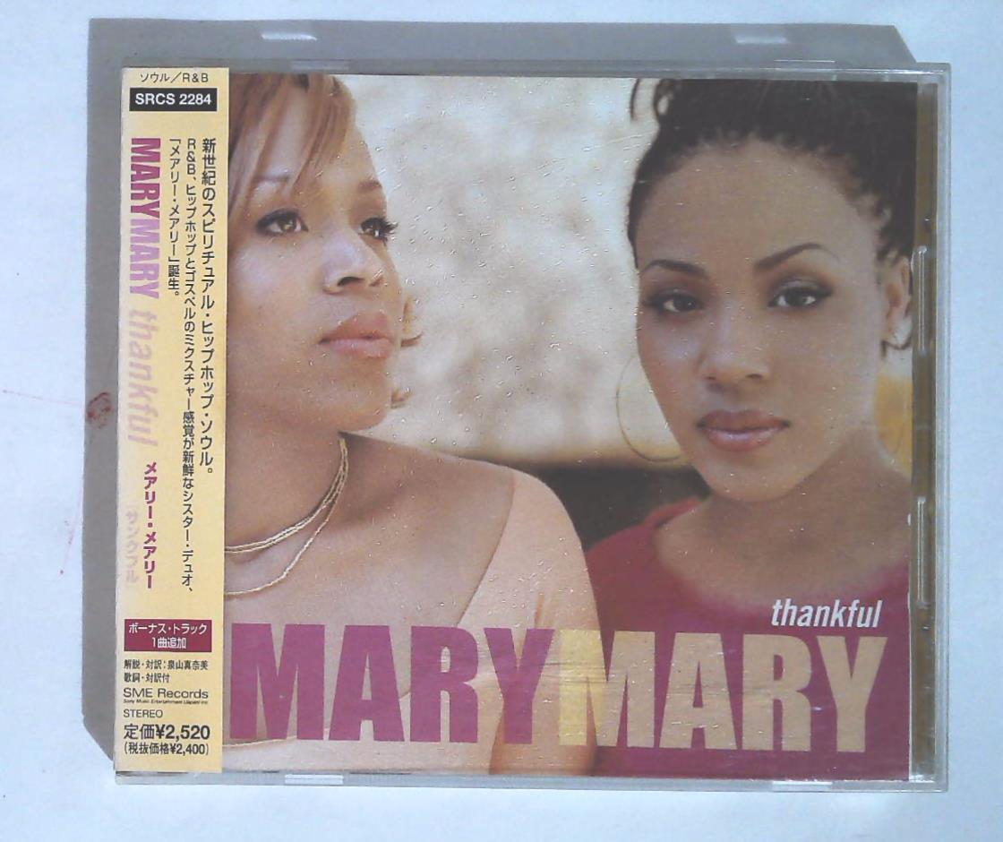 Mary Mary – Thankful SRCS 2284 JAPAN CD OBI | eBay