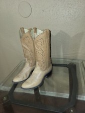 Larry Mahan Vintage Women's Brown Cowboy Boots.Size 6,Cond.is V.Gd