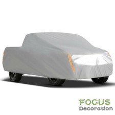 Universal Pickup Truck Cover Breathable All Weather Protection Rain Resistant