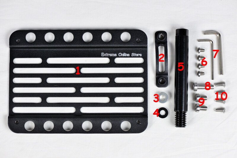 For 04-09 Mazda 3 / Speed 3 Front Bumper Tow Hook License Plate