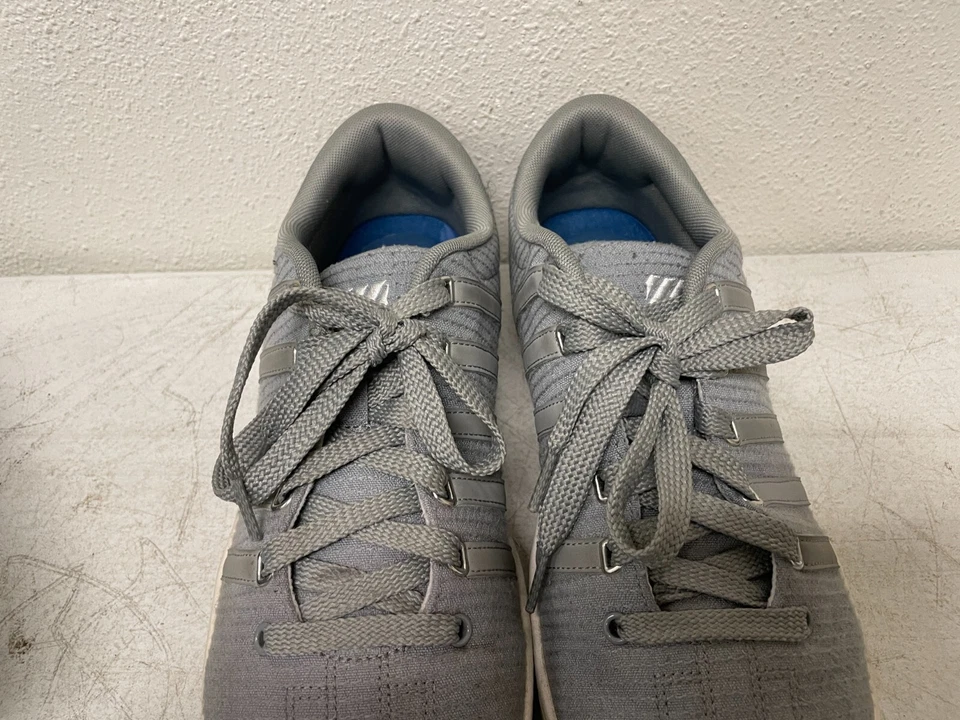 Zapatillas para mujer K-Swiss Varsity bajas clásicas grises de gamuza EE. UU. 11 Foto 4 de 4