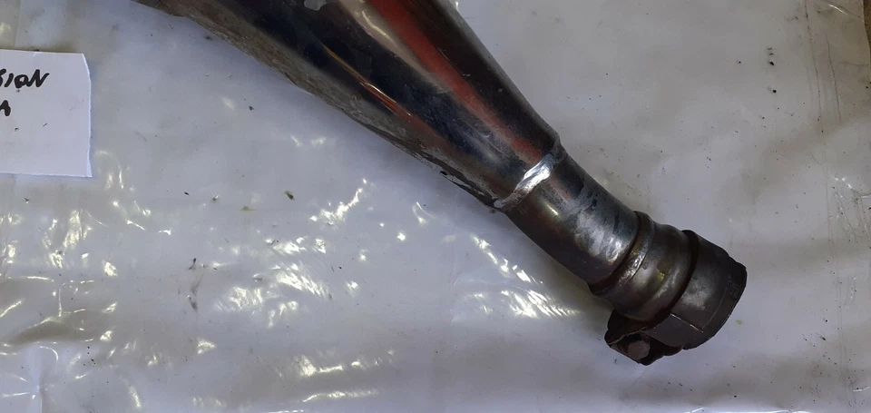 MARMITTA SCARICO TERMINALE YAMAHA DIVERSION XJ 900 CON AMMACCATURE!!! VEDI FOTO! - Immagine 4 di 4