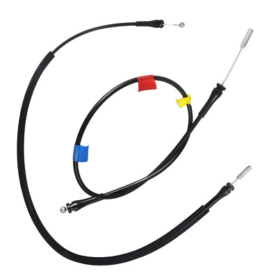 L&R Rear Door Latch Cable Extended Cab Quality Fit for 1999-2007 Ford Super Duty