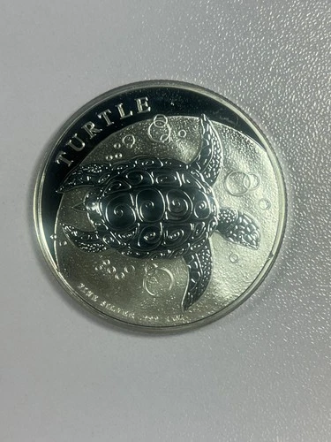 2022 Niue Turtle Silver 2 Dollars 1 oz 0.999 Silver Bullion Coin