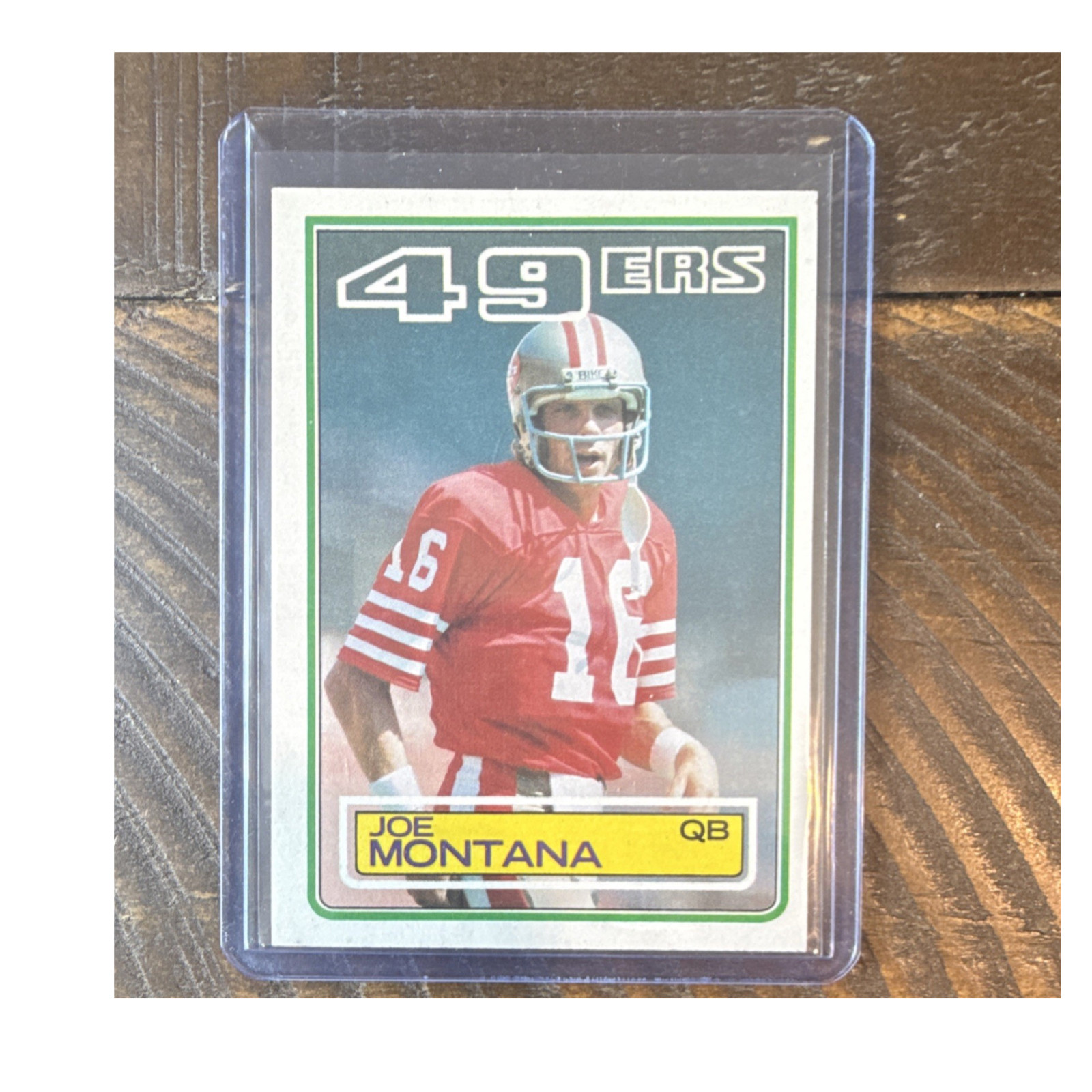 Topps 1983 Topps #169 Joe Montana San Francisco 49ers Base Set Card