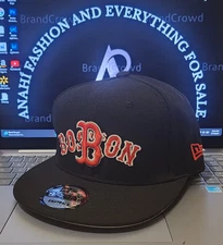 MLB-Boston Red Sox 9FiFTY Snapback Black/Red New Era Hat New