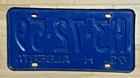 1973 H - ALBERTA Lic Plate #H3-72-59 — photo 2