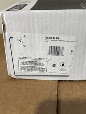 Delta Modern 14 Series Square Bathtub and Shower Faucet Set T14467-BL-PP