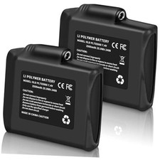 7.4V 3500mAh Lithium Polymer Batteries - 2pcs Rechargeable Li-Polymer