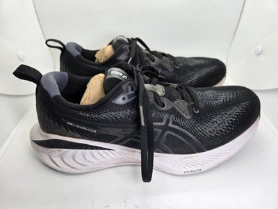 Asics Gel-Cumulus 25 Shoes Men's 10 Black Running Athletic Workout Gym Sneakers